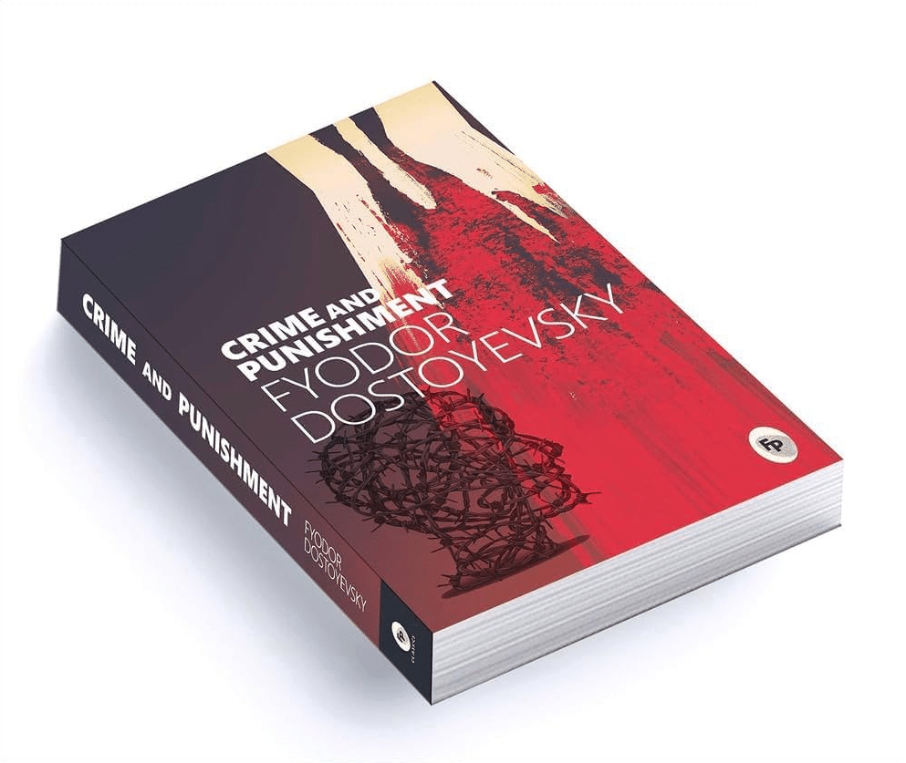 A picture of Crime and Punishment by Fyodor Dostoyevsky