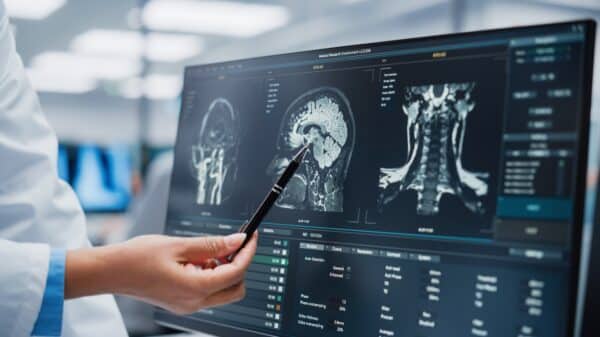 Brain research being conducted by neurologist