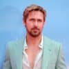 Ryan Gosling in a blue tux / Credit: Fred Duval / Shutterstock