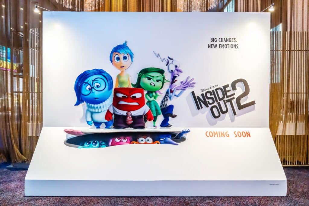 Inside Out 2 advertising