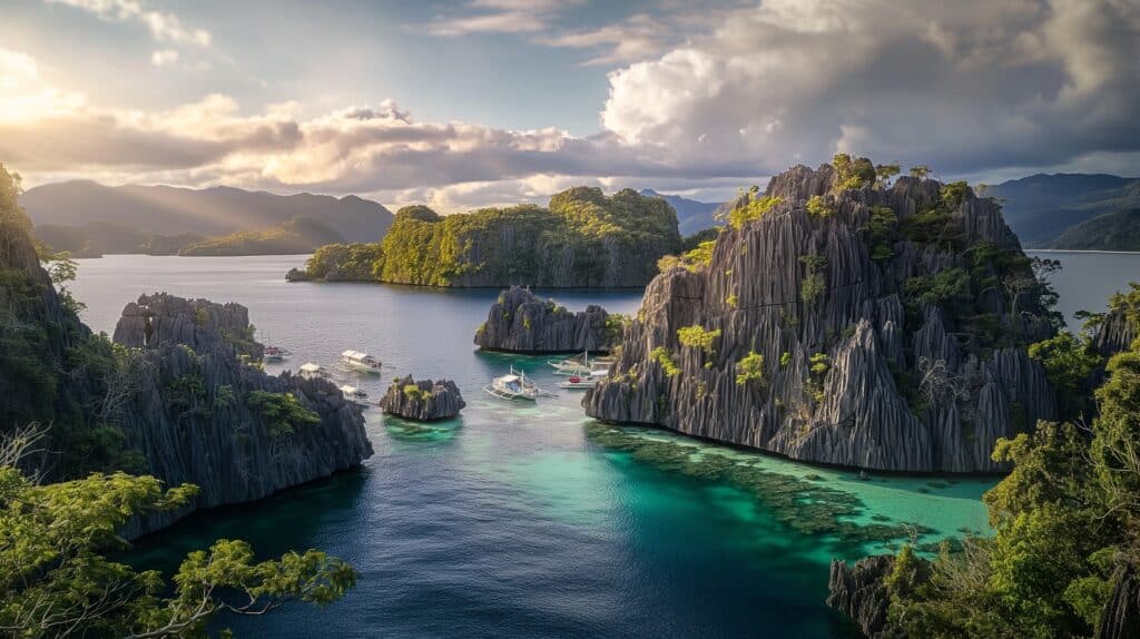 Beautiful images of the islands to show that the water is the main attraction