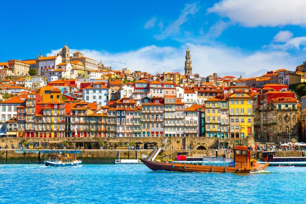 Porto from the other side of the river, to show how soulful and colorful it is.