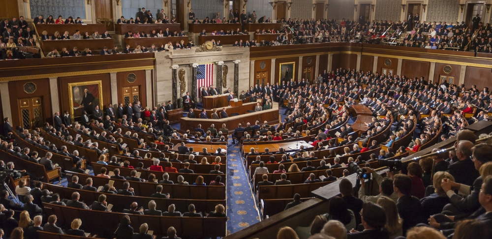 Photo of the House of Representatives in Washington, D.C.