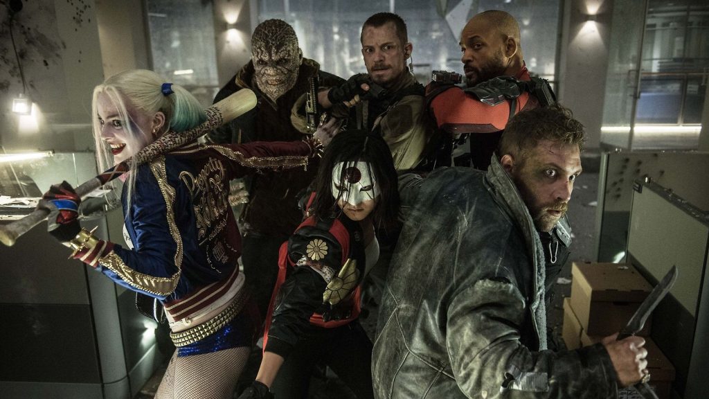Suicide Squad 2016 team shot