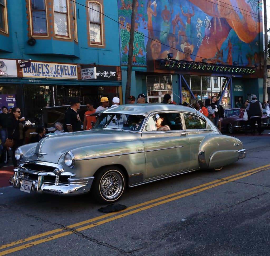 Light green/Sage green lowrider.