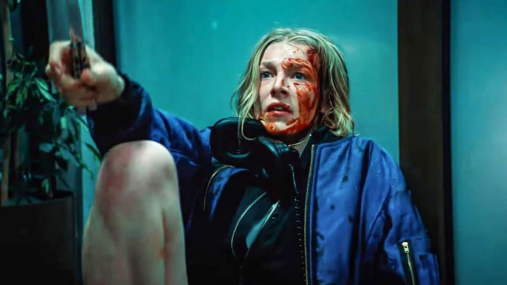 Hunter Schafer defends her life in Cuckoo. Credit:IMDb
