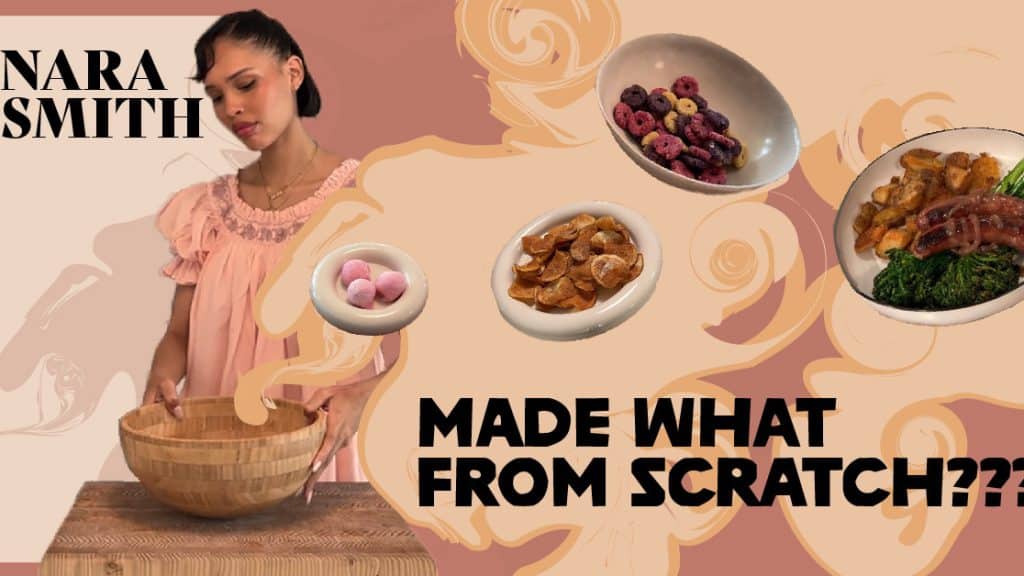 Nara Smith made what from scratch???