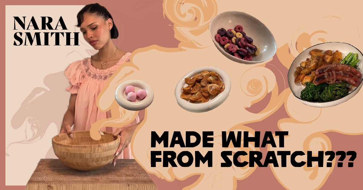 Nara Smith made what from scratch???