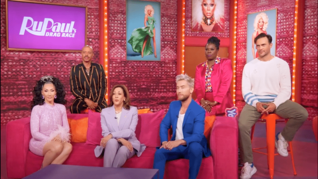 Kamala Harris on Ru Paul Drag Race