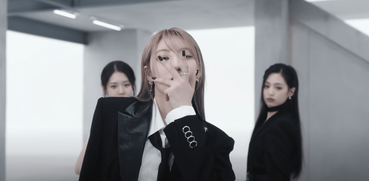 a still from a music video from babymonster group