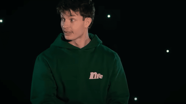 Comedian Matt Rife in his new special, Lucid. Credit: YouTube/Netflix