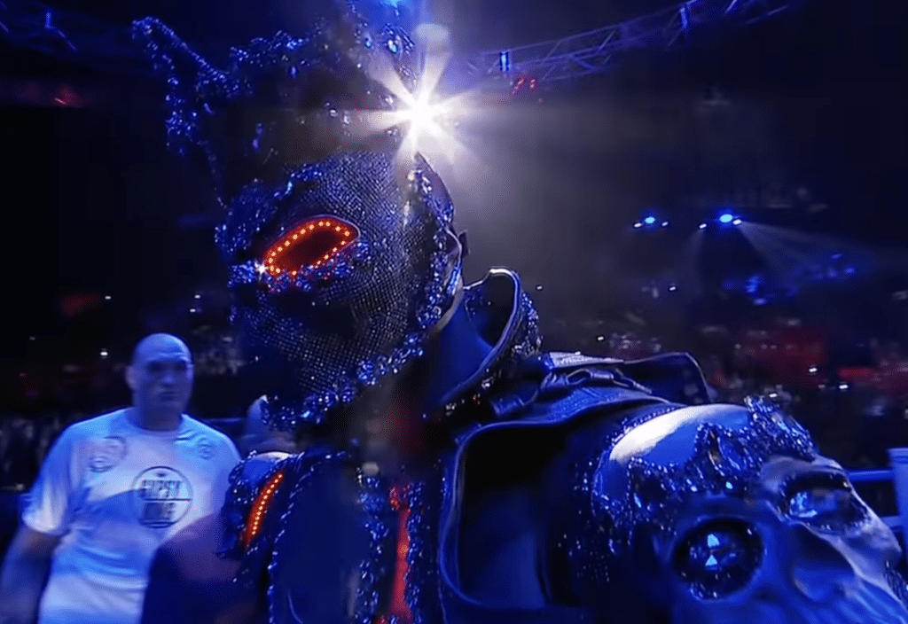 Deontay Wilder's ring walk attire