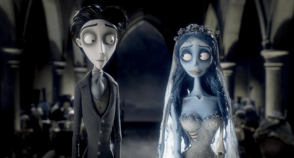 Still from the Corpse Bride, directed by Tim Burton.