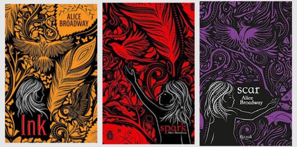 Covers of Skin series by Alice Broadway