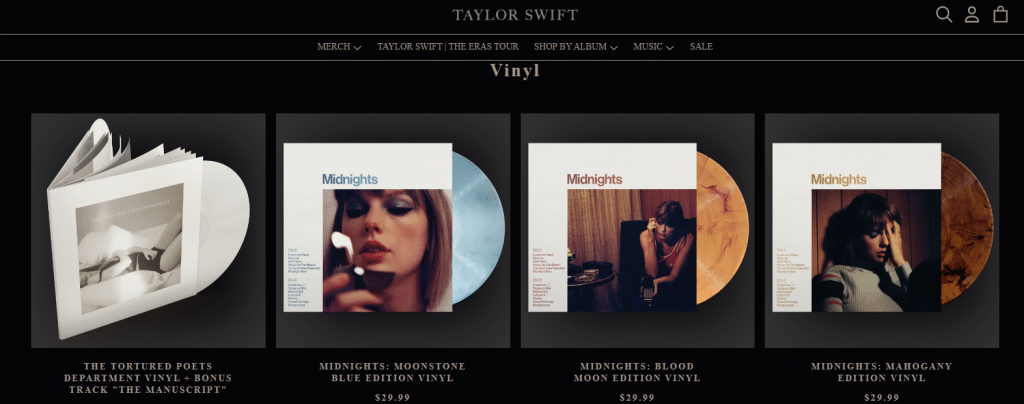 Taylor Swift Vinyl Collection