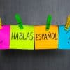 Do you speak Spanish, written in Spanish