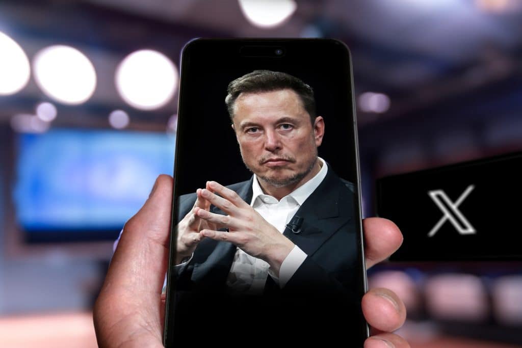 Elon Musk & The Official X Logo