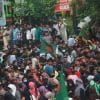 Students protesters in Dhaka, Bangladesh, July 2024.