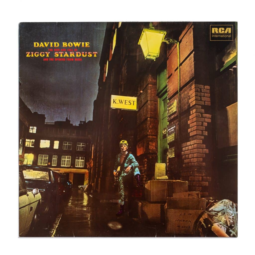 David Bowie The Rise and Fall of Ziggy Stardust and the Spiders from Mars Album Cover