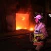 A Police Station In Sunderland Is Set On Fire During A Far Right Riot.