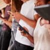 Students Go On Their Phones At School