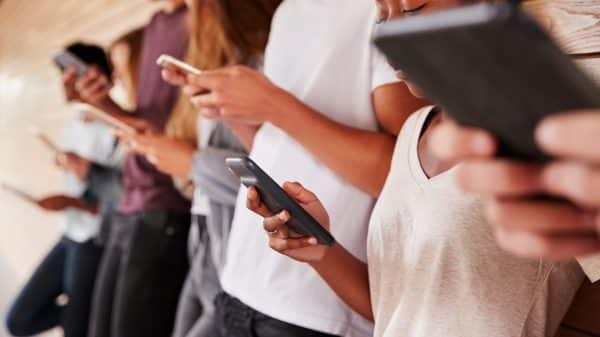 Students Go On Their Phones At School