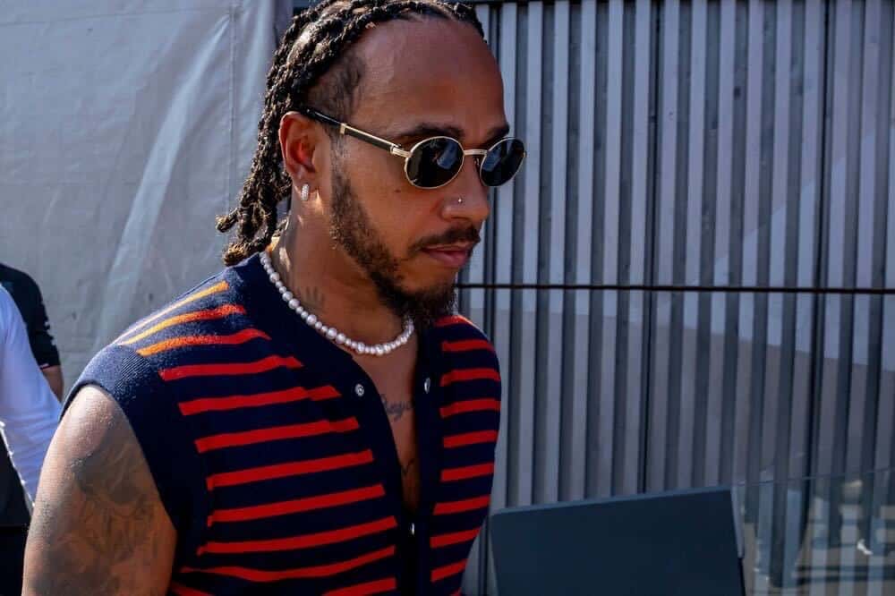 Lewis Hamilton photographed in Monza, Italy