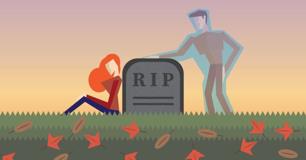 Digital drawing of The Dead Romantics