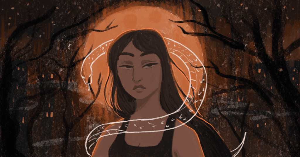 Digital drawing for Ninth House