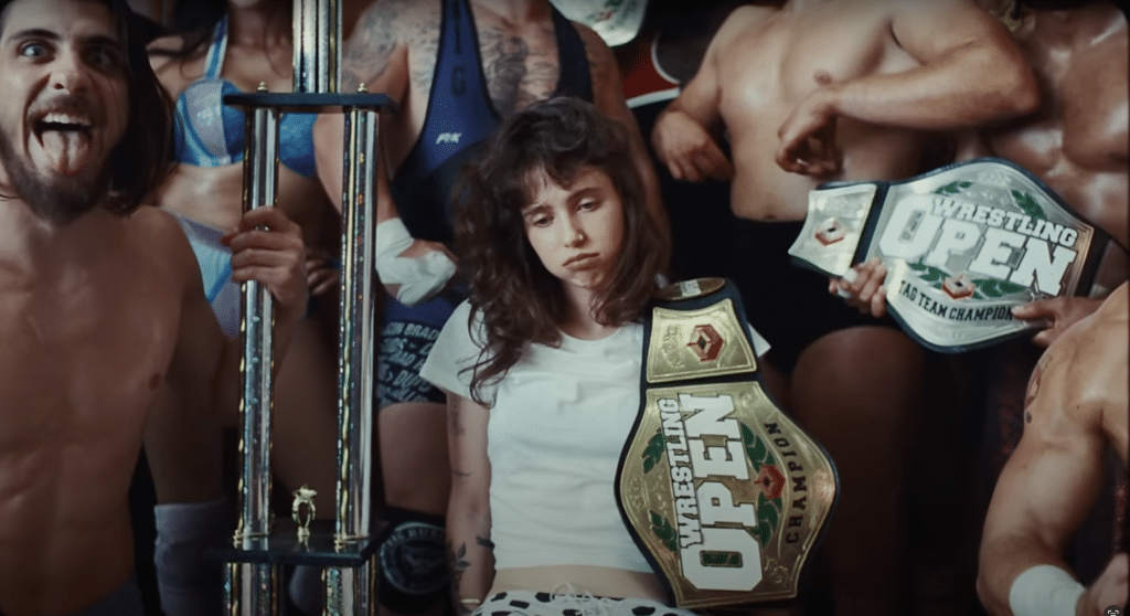 Clairo in the music video for 'Juna.' Credit: Juna, Bradley J Calder