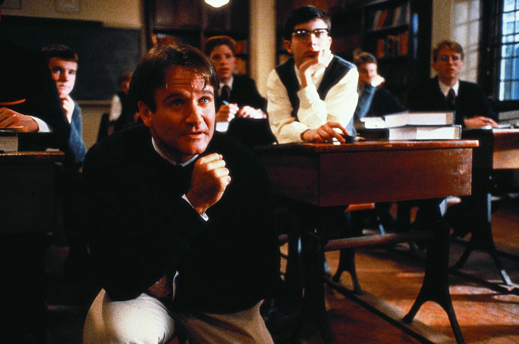 Mr Keating and his pupils