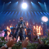 Chappell Roan performing her hit "Good Luck, Babe!" at the VMAs.