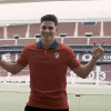 Julián Álvarez in the new stadium