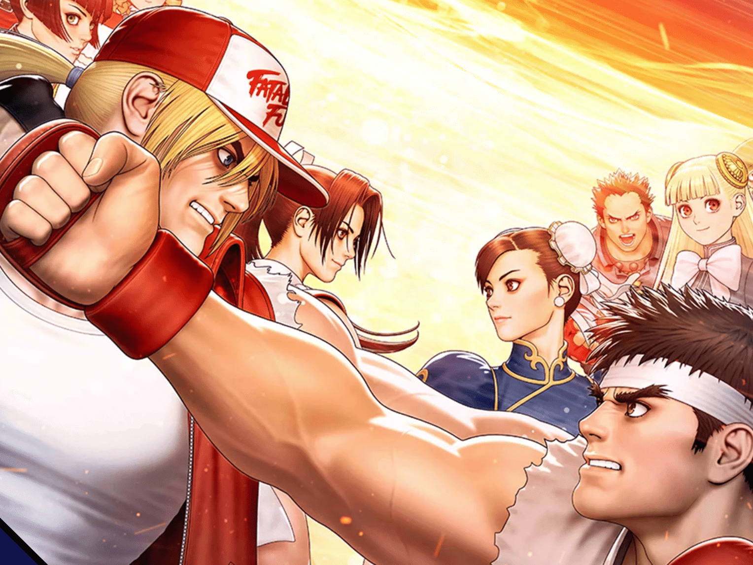 Capcom Fighting Collection 2 promo art