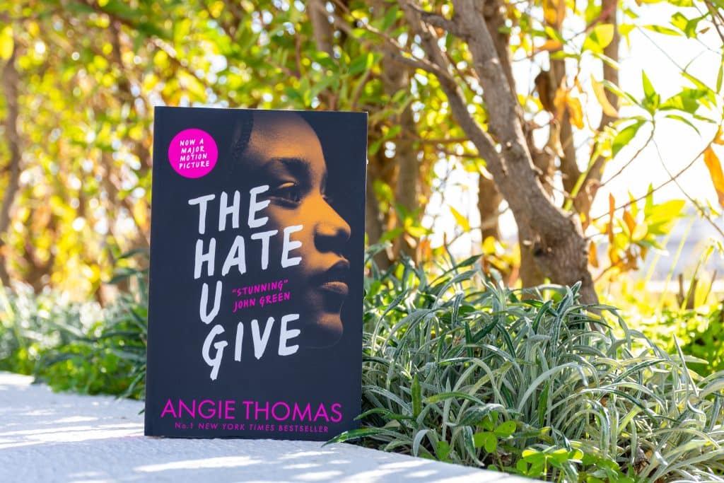 An image of "The Hate U Give" book cover.