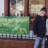 Recent image of Joyce and her husband, Ian, outside of their bookshop.