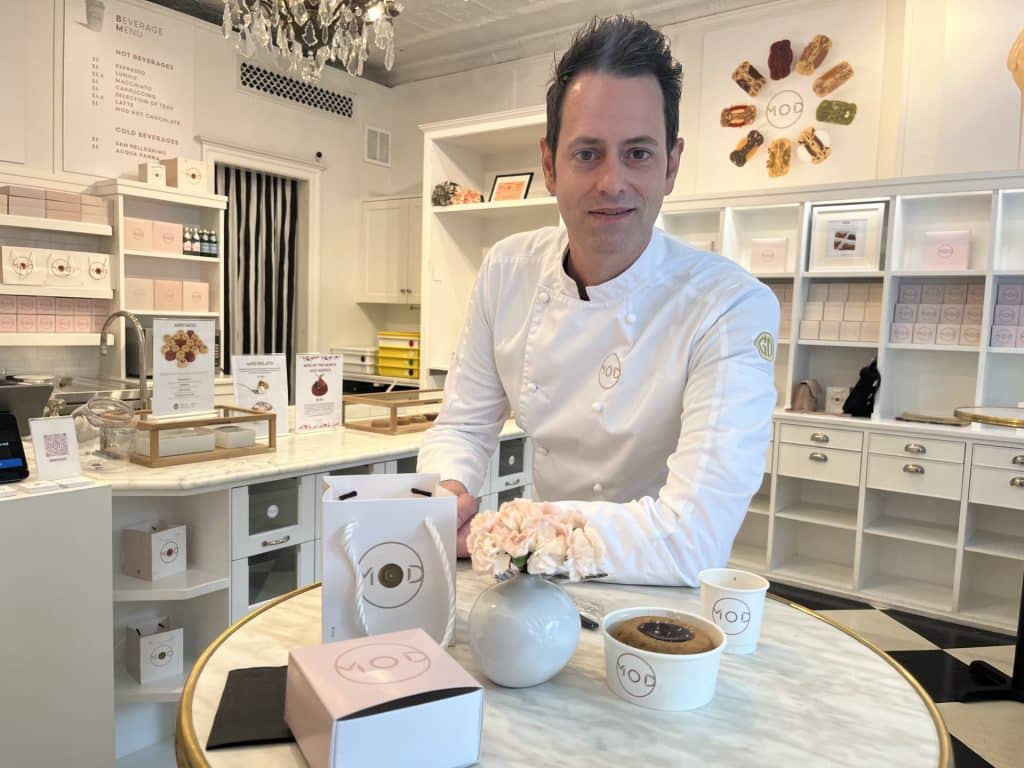 Chef Gregory Doyen. Pastry Chef and founder of MOD Dessert.