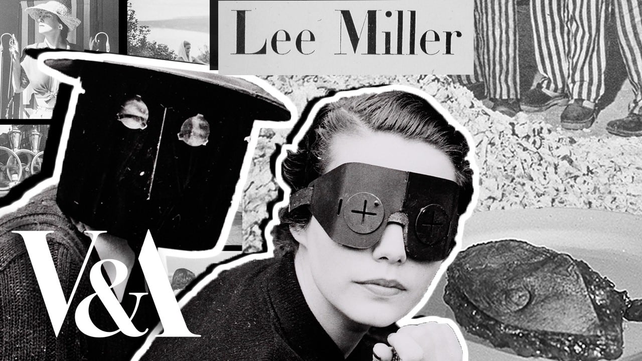 Collage of Lee Miller's work