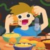 Mukbang Illustration