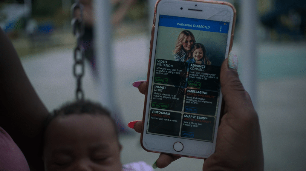 Santana's mother, Diane, explains the fees for contacting Santana's father.