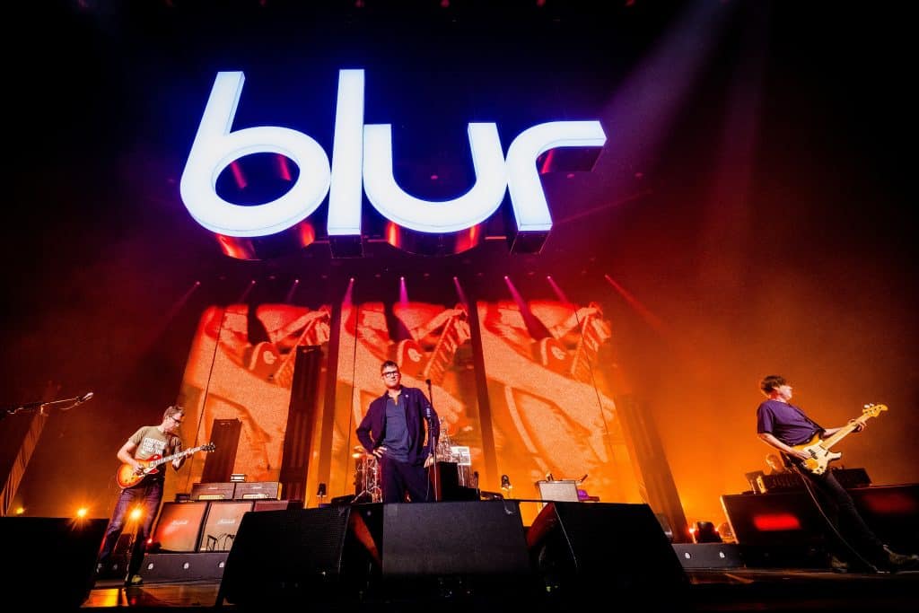 blur live show