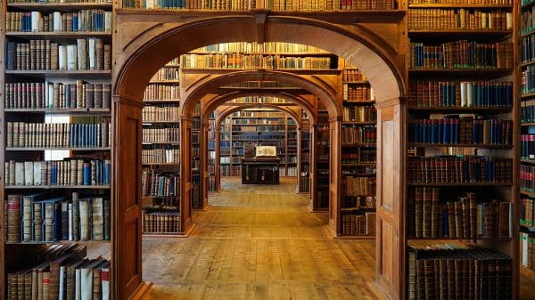 A library in Goerlitz, Germany