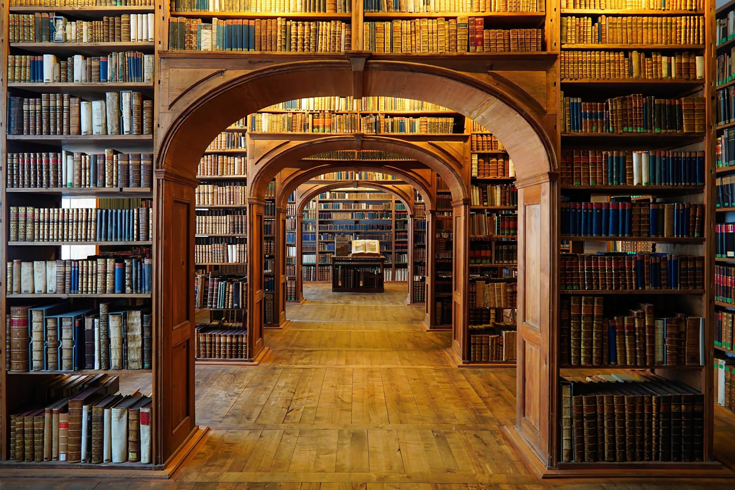 A library in Goerlitz, Germany