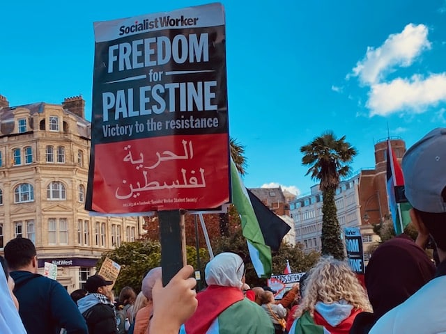 pro-Palestine demo,UK
