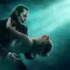 Joaquin Phoenix and Lady Gaga in Joker: Folie à Deux. Credit: Warner Bros.
