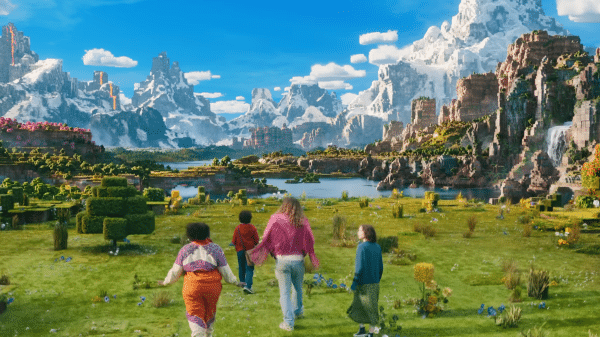 The cast of A Minecraft Movie