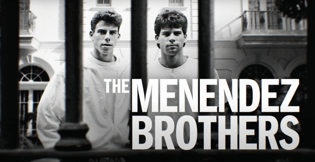Promo photo for the Menendez Brothers documentary on Netflix