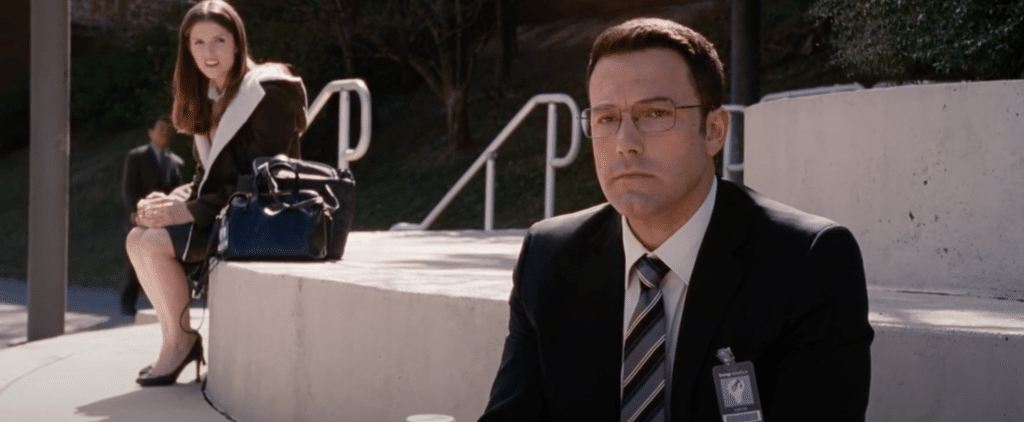 Anna Kendrick and Ben Affleck in a scene from The Accountant.