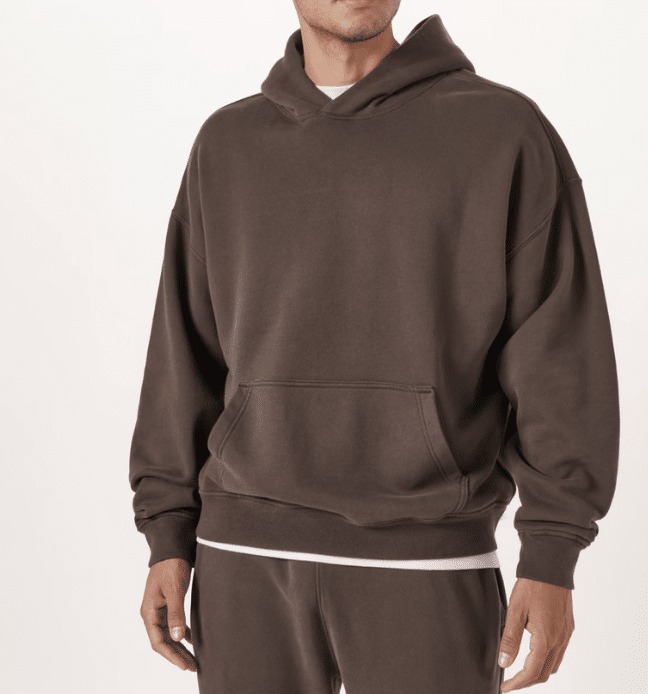 Brown Abercrombie men's sweat set