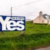 Pro-Independence Signage In Stornoway